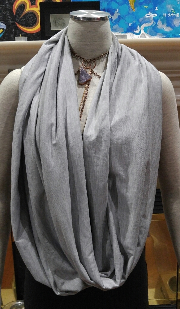 Yoga infinity scarf wrap